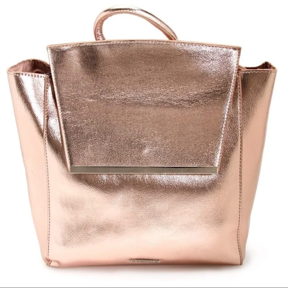Rampage Bar Packpack in Rosegold